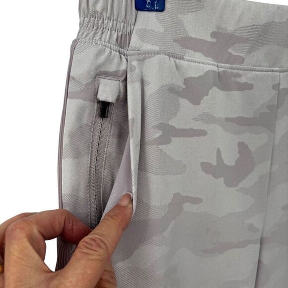 Athleta Brooklyn Camo Lined Jogger Stretch‎ Zip Pockets Pink Size 2 - Picture 5 of 11